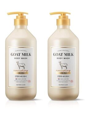 Goat Milk Nourishing Body Wash – Manuka Honey (2 Pack)